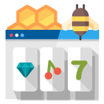 Beehive bedlam themed slots