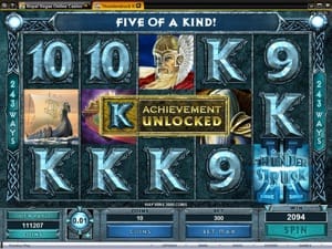 Thunderstruck II Slot View