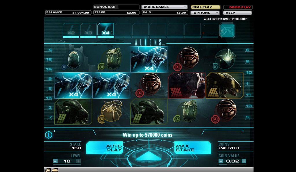 screenshot of the features section