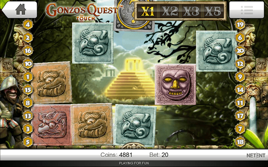 screenshot of the software section