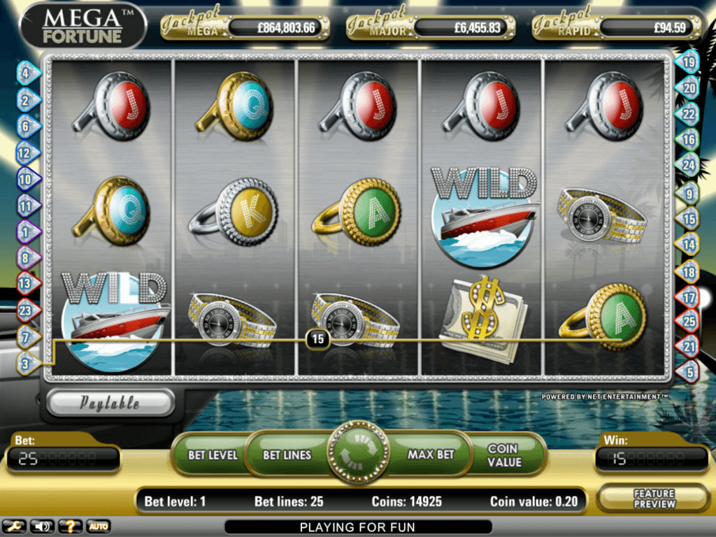 screenshot of the features section