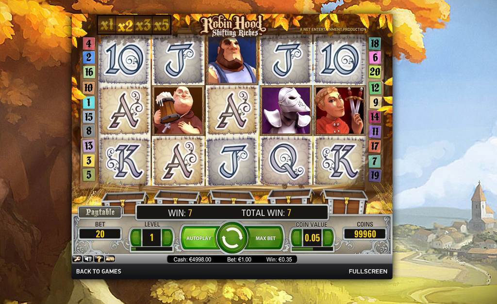 screenshot of the features section