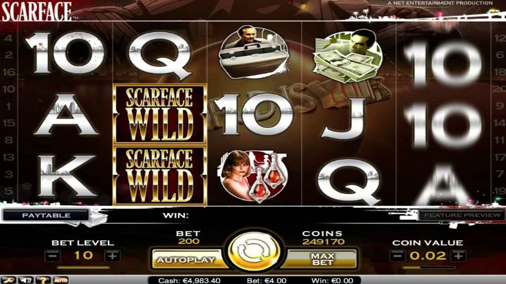 screenshot of the features section